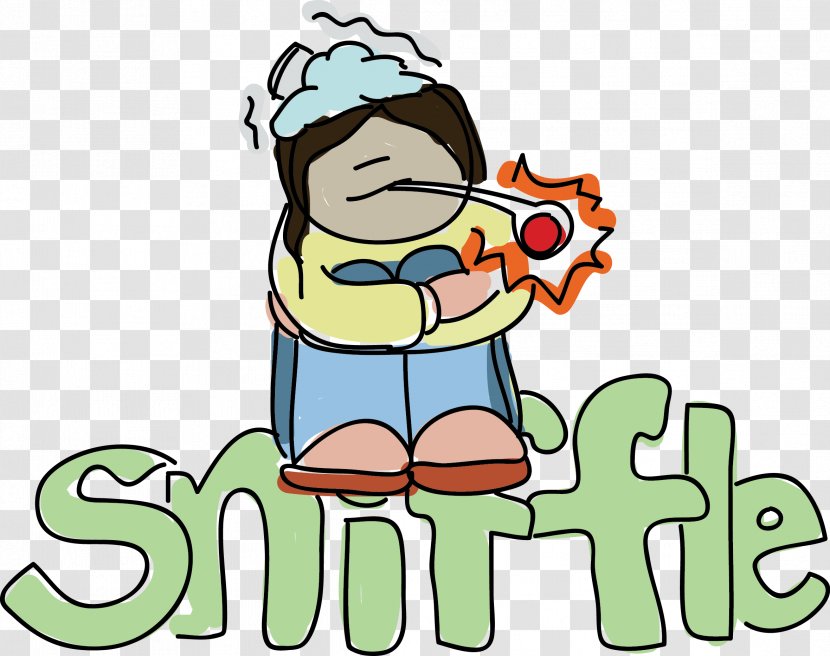 Sinusitis Sniffle Infection Influenza Sneeze - Flu Transparent PNG
