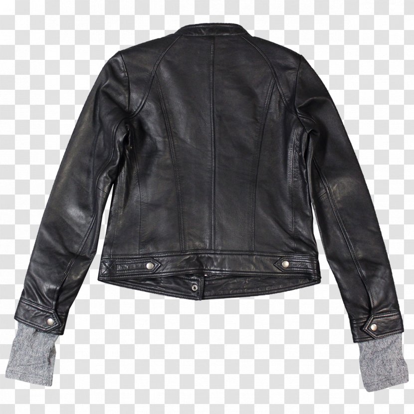 Leather Jacket Daunenjacke Flight Clothing Transparent PNG