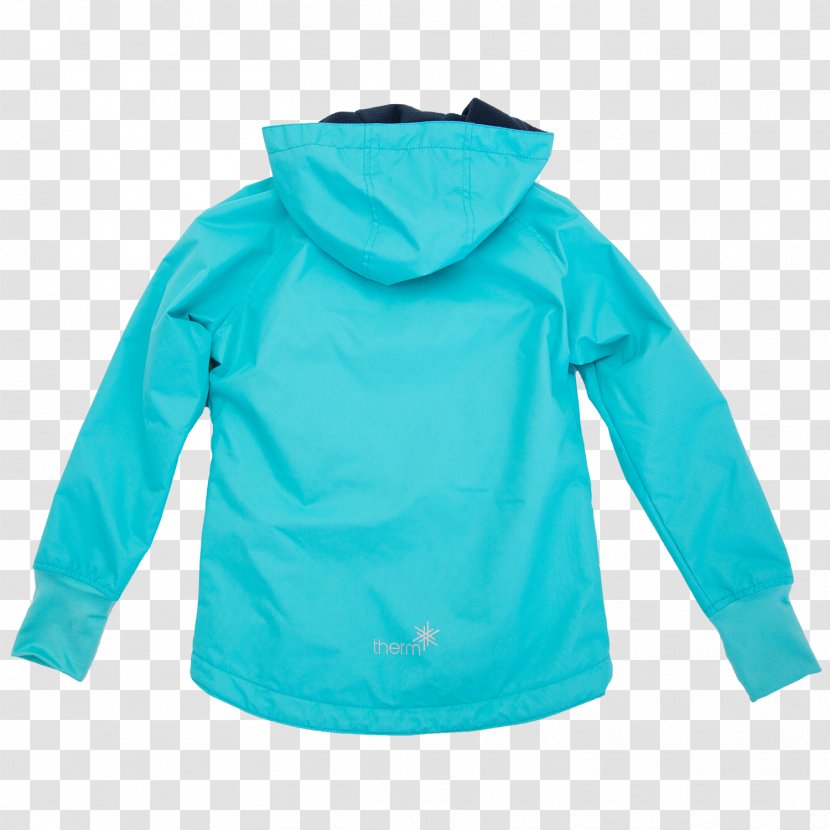 Hoodie T-shirt Sweater Clothing - Turquoise Transparent PNG