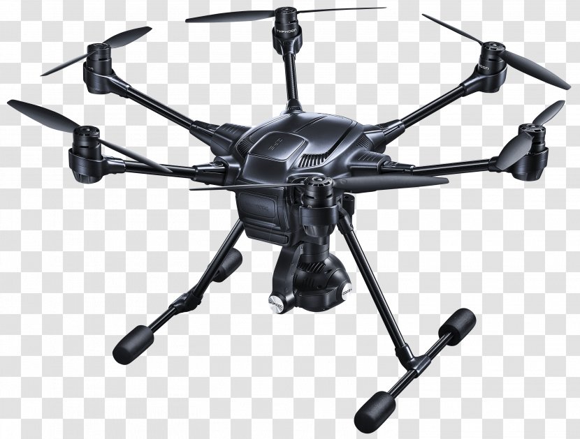 Yuneec International Typhoon H Intel RealSense Helicopter Unmanned Aerial Vehicle - Electric Battery Transparent PNG