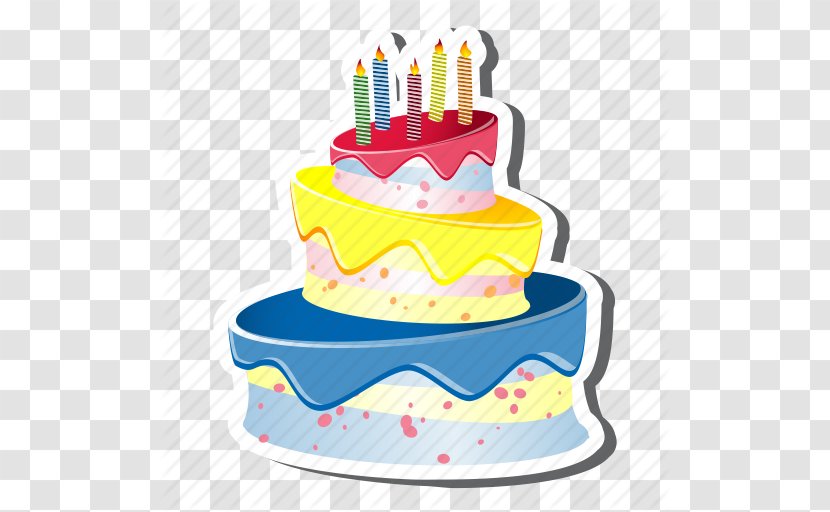 Birthday Cake Layer - Food - Icons No Attribution Transparent PNG