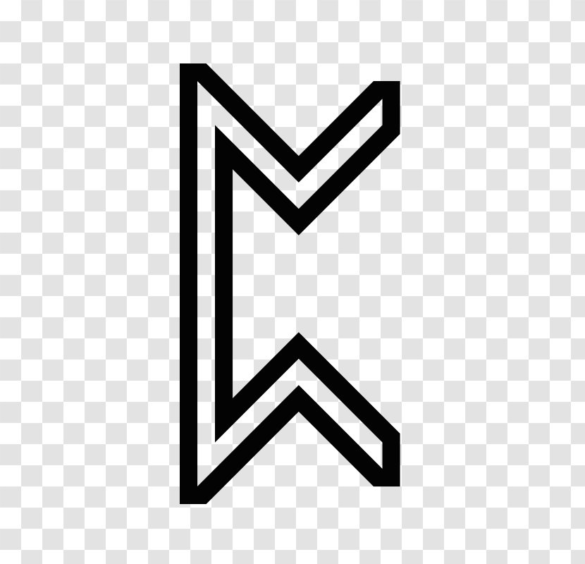 Peorð Runestone Symbol Brand - Meaning Transparent PNG