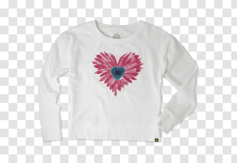 Long-sleeved T-shirt Clothing Outerwear - T Shirt - Heart Watercolor Transparent PNG