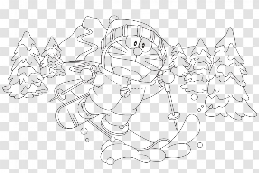 Coloring Book Web Page Game Drawing - Flower - Doraemon Sheet Transparent PNG