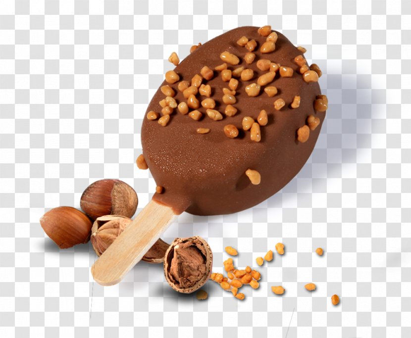 Chocolate-coated Peanut Chocolate Truffle Praline Ice Cream Bonbon - Flavor Transparent PNG