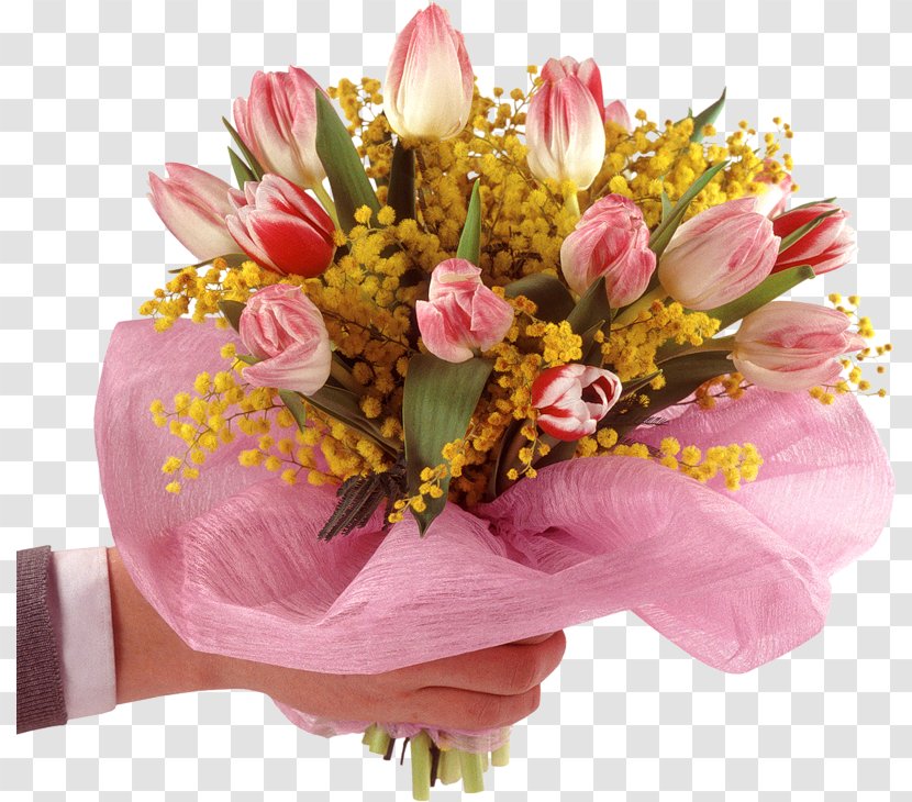 International Womens Day Verse Ansichtkaart Holiday Prose - Birthday - Tulip Bouquet Transparent PNG