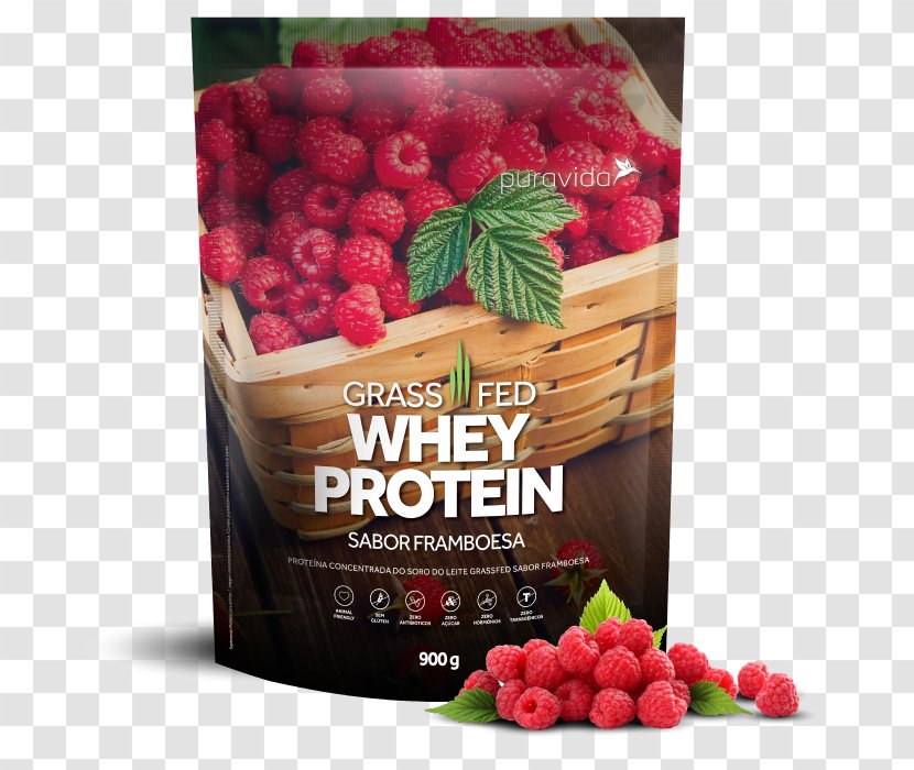 Raspberry Whey Protein Food - Fruit Transparent PNG