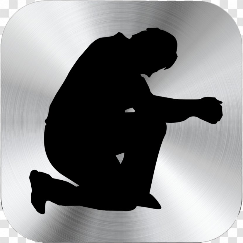 Prayer Praying Hands Clip Art - Kneeling Transparent PNG
