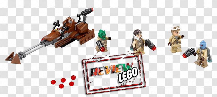 Clone Trooper LEGO 75133 Star Wars Rebel Alliance Battle Pack Lego Speeder Bike Transparent PNG