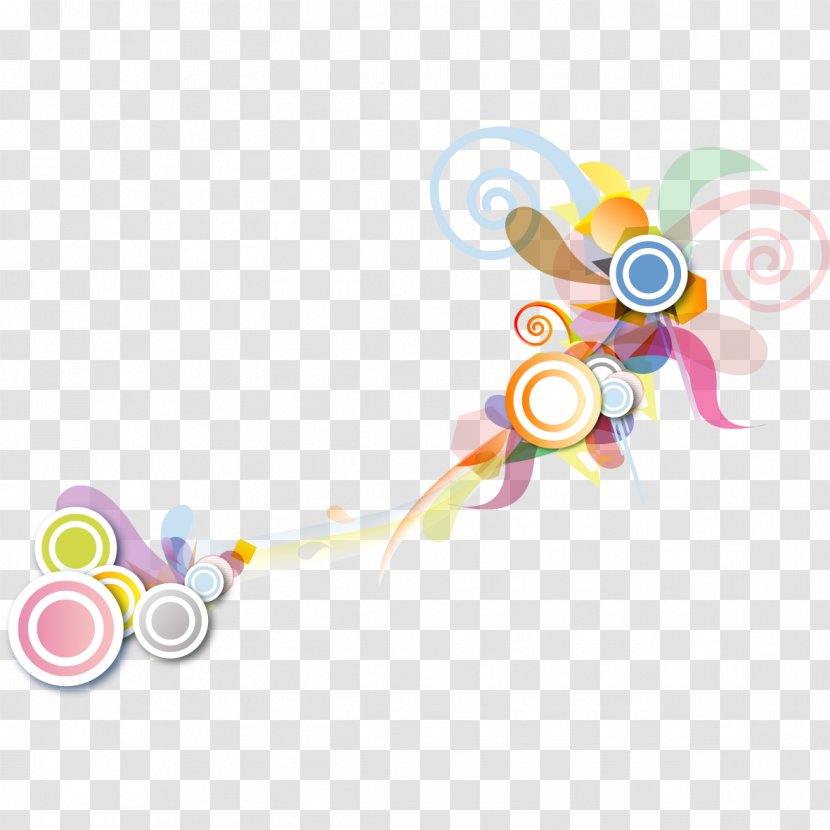 Download Clip Art - Web Page - Colorful Patterns Edge Transparent PNG
