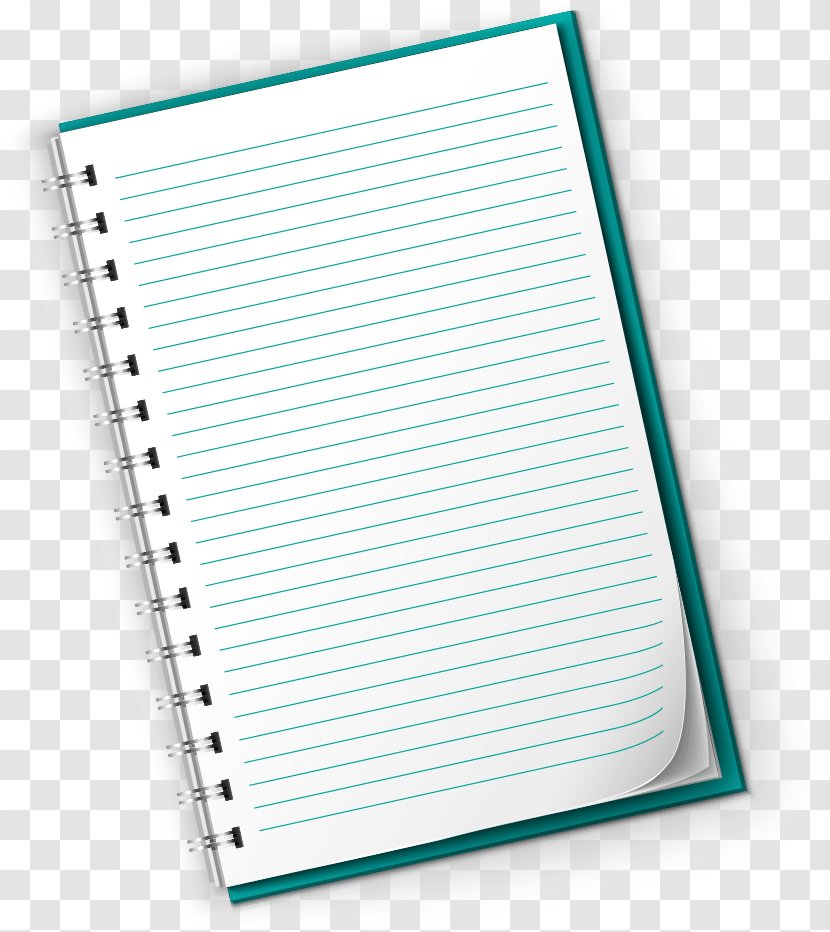 Paper Notebook - Material Transparent PNG