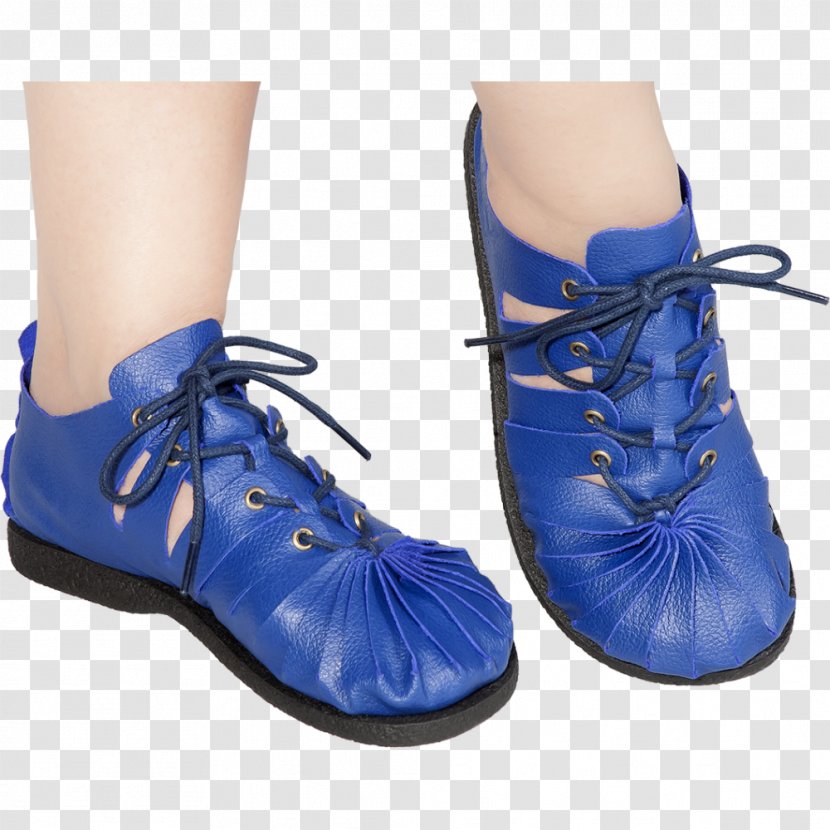 High-heeled Shoe Sandal Boot Royal Blue - Footwear - Sandalia Transparent PNG