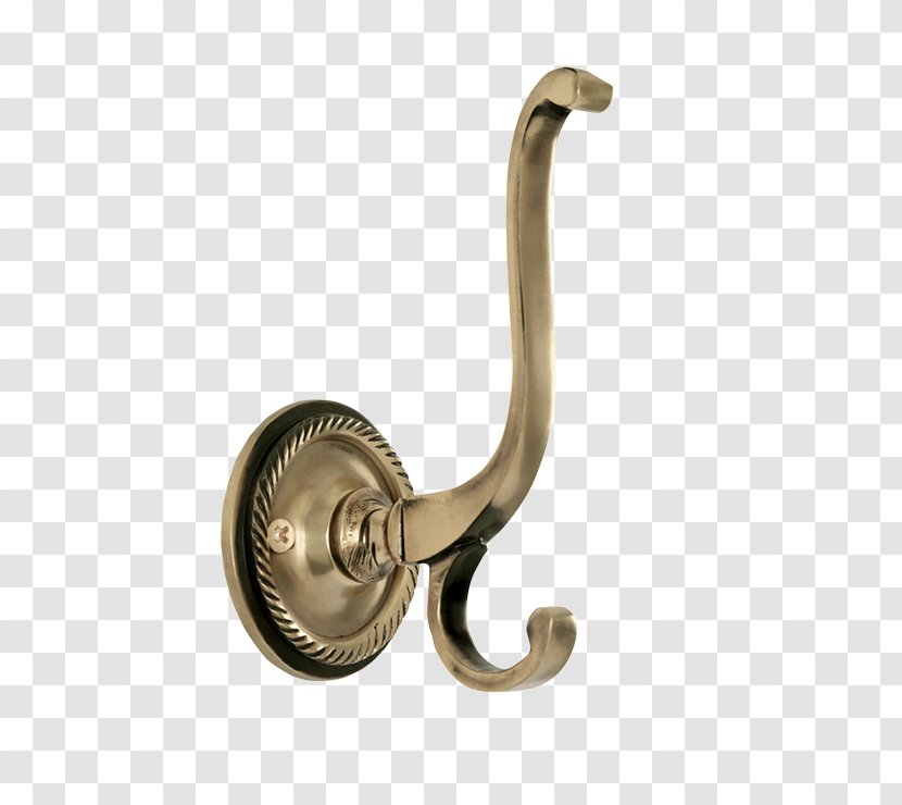 Hook Brass Bronze Clothes Hanger Robe - Material - Old Rope Transparent PNG