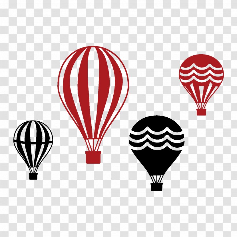 Hot Air Balloon Wall Decal Clip Art Transparent PNG