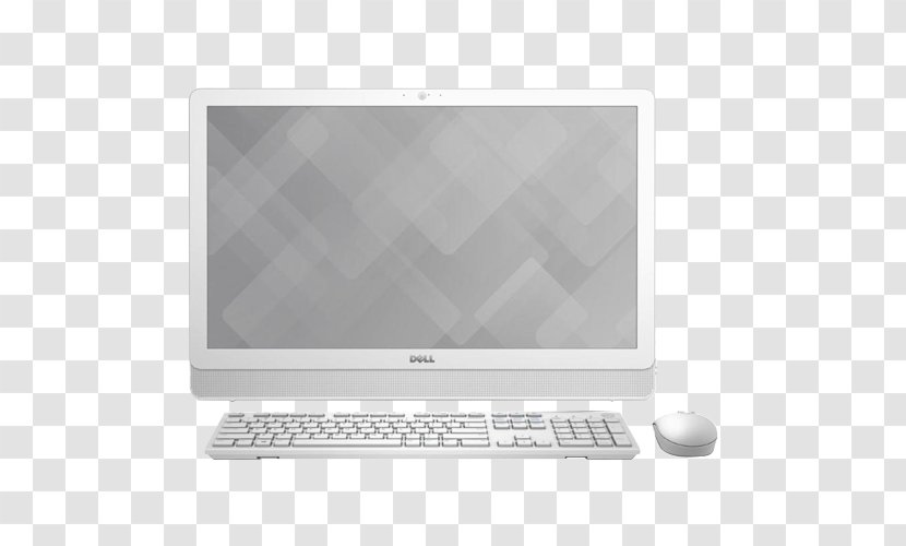 Laptop Dell Select Computer Mouse Keyboard - Monoblock Pc Transparent PNG