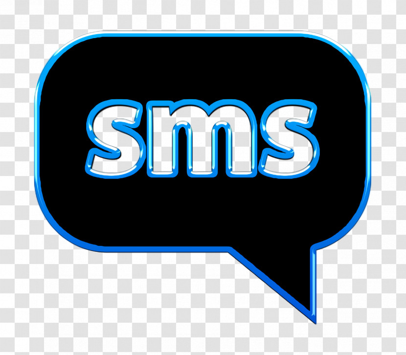 Sms Icon Sms Text Messaging Glyph Icon Transparent PNG
