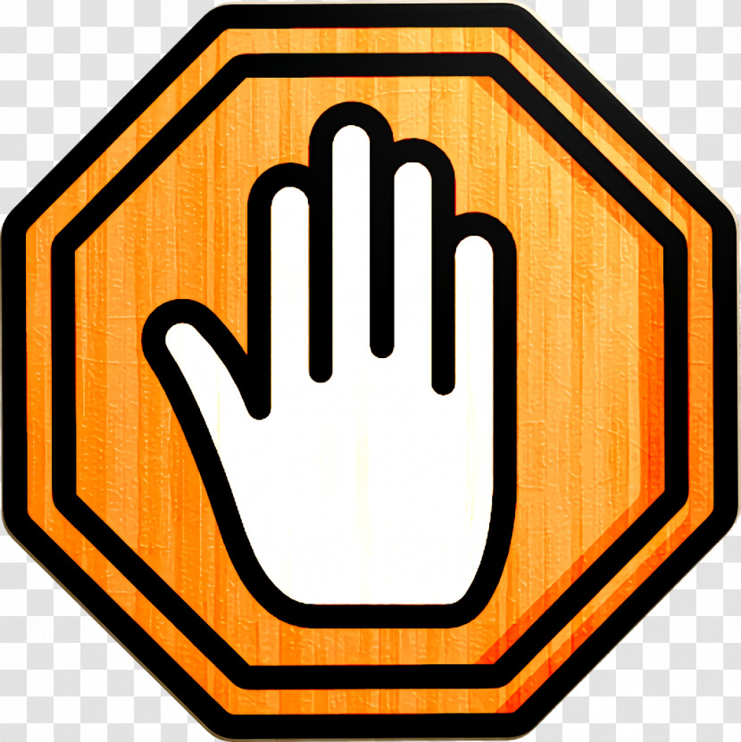Health And Safety Icon Stop Icon Transparent PNG