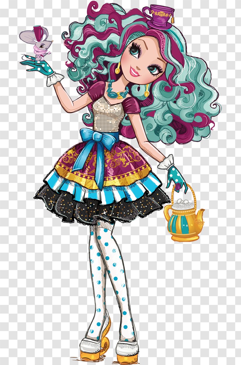 The Mad Hatter Cheshire Cat Ever After High Cosplay Drawing - Mythical Creature - Wonderland Transparent PNG