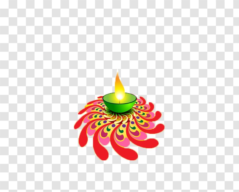 Diwali Greeting Card Wish Diya - Fruit - Burning Candles Transparent PNG