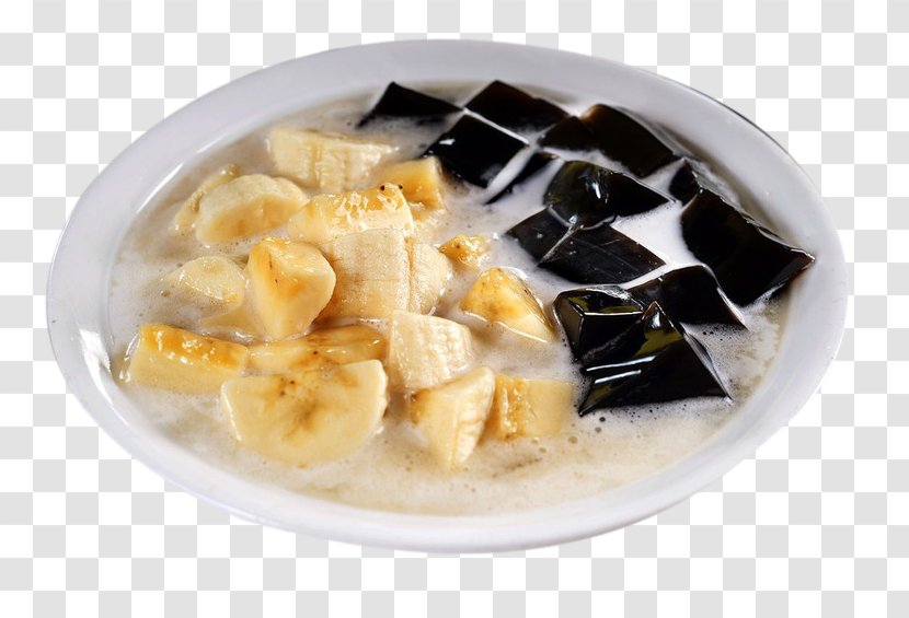 Frozen Banana Vegetarian Cuisine Sushi - Milk - Sin Transparent PNG