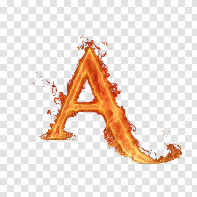 Letter Alphabet Typography Font - Organism - Fire Transparent PNG