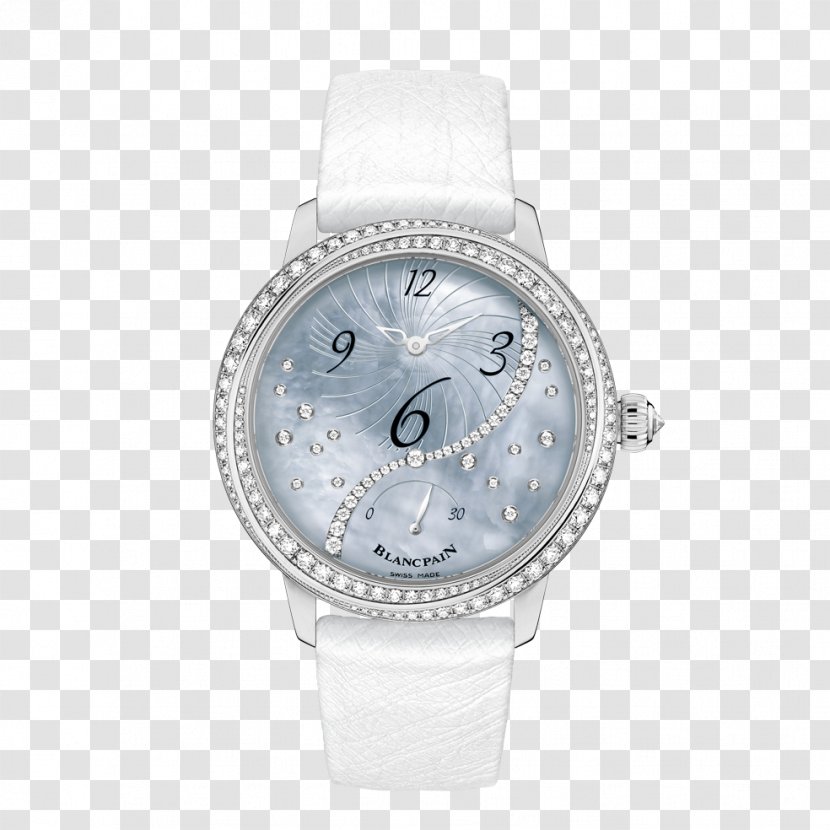 Blancpain Watch Complication Woman Chronograph - Fifty Fathoms - Blue Diamond Watches Women Transparent PNG