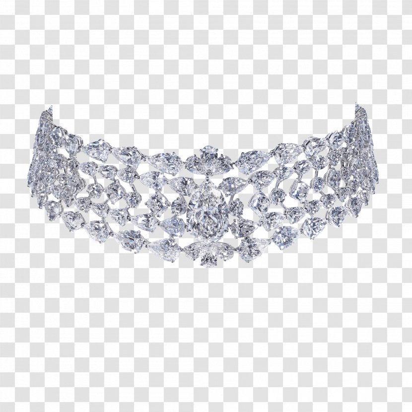 Bracelet Necklace Earring Choker Jewellery - Silver Transparent PNG