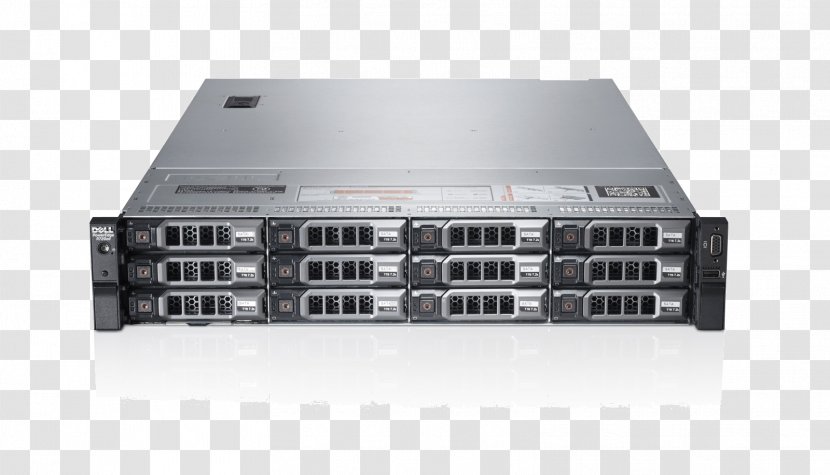 Dell PowerEdge Disk Array Computer Servers Virtual Private Server - Poweredge R720 Transparent PNG