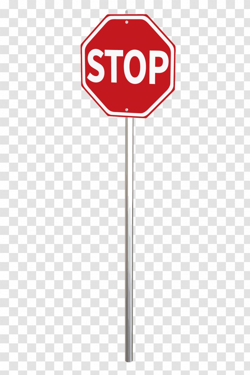Stop Sign Traffic - Vector Prohibited Transparent PNG