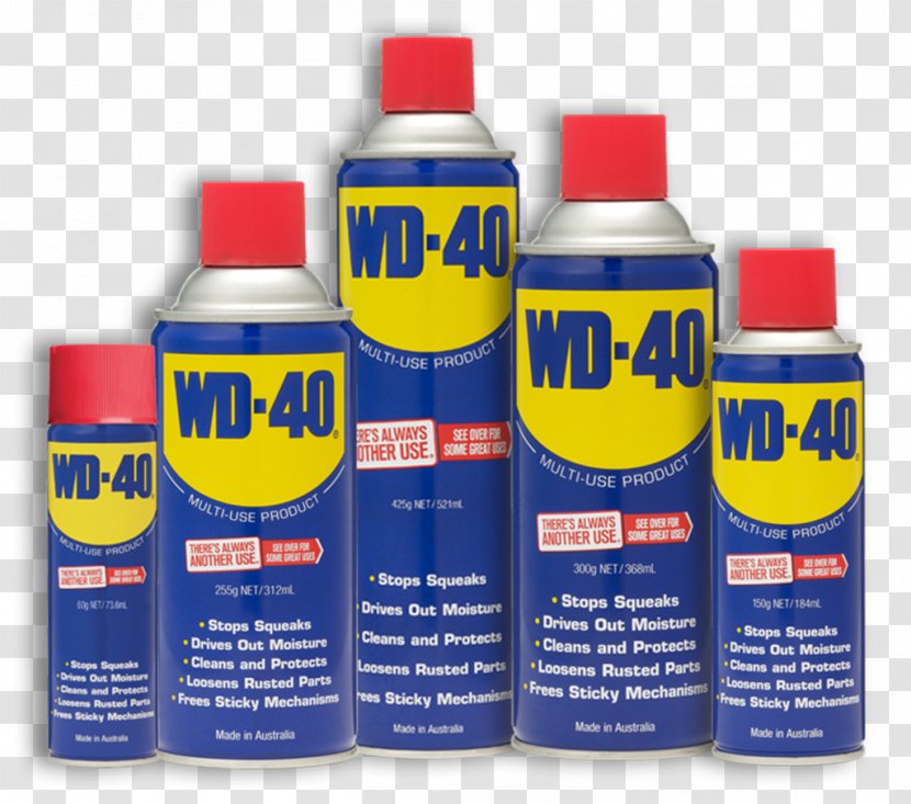Lubricant WD-40 Aerosol Spray - Paint - Automotive Fluid Transparent PNG