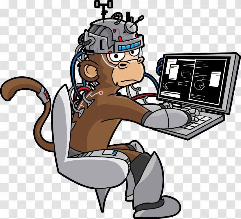 M Is For (Data) Monkey: A Guide To The Language In Excel Power Query Spreadsheet Data Analysis Microsoft - Cartoon Transparent PNG