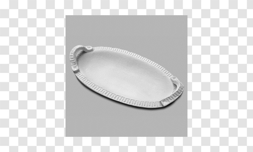 Silver Product Design Tray Oval - Rectangle - Plaster Molds Transparent PNG