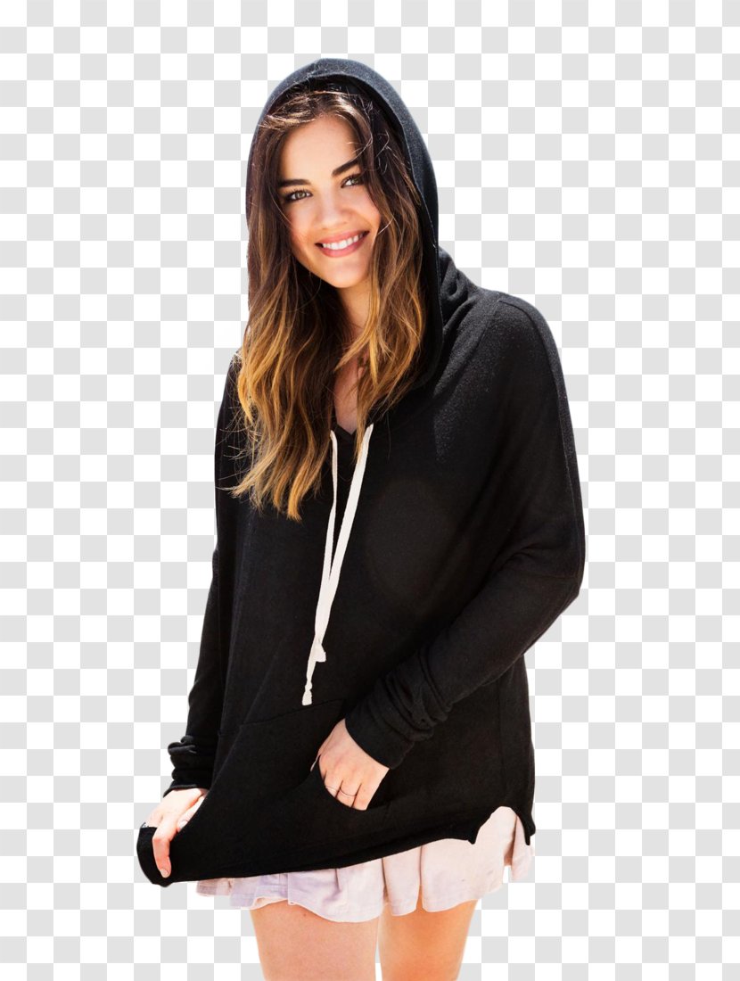 Lucy Hale Aria Montgomery Pretty Little Liars Hollister Co. Clothing - Sweater - Ashley Benson Transparent PNG