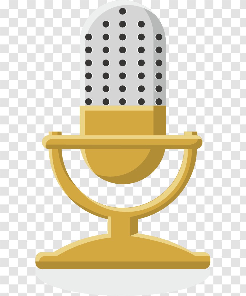 Microphone Adobe Illustrator Illustration - Furniture - Vector Material Transparent PNG