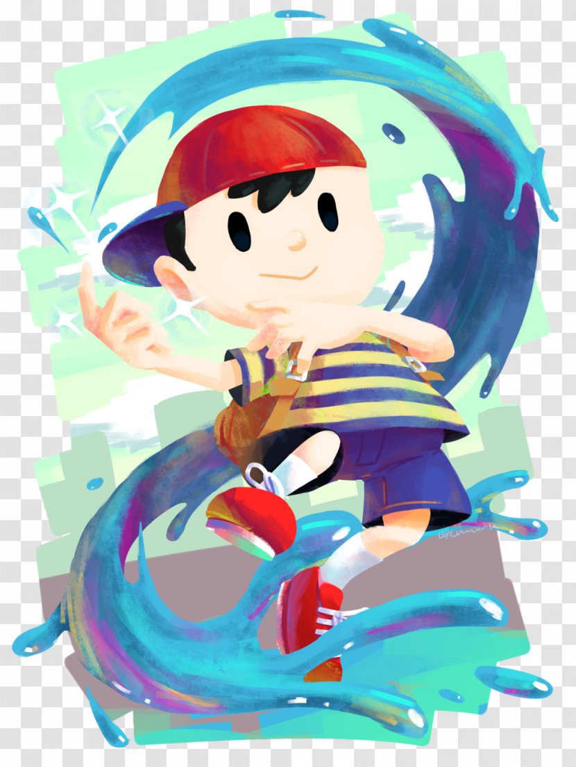 Mother 3 EarthBound Ness Fan Art - HIMYM Transparent PNG