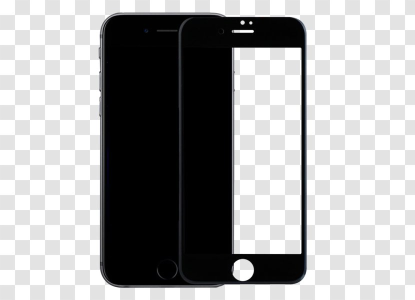 Apple IPhone 7 Plus 8 6S Tempered Glass Screen Protectors - Iphone Transparent PNG