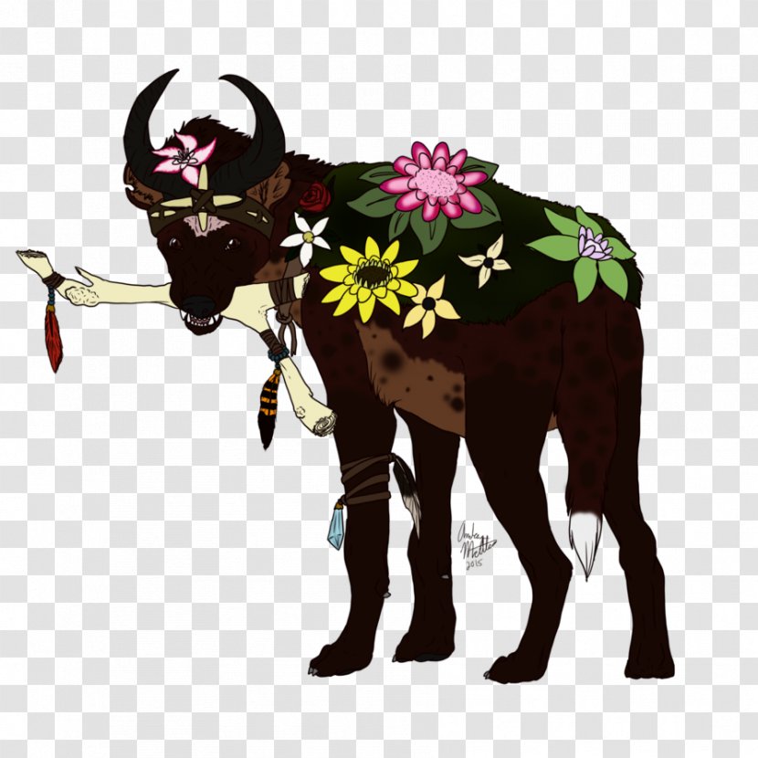 Horse Cattle Ox Pack Animal - Fictional Character Transparent PNG
