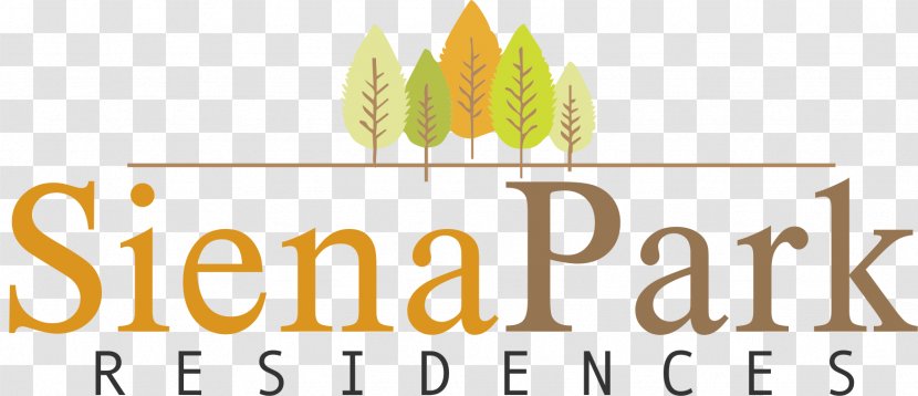 Logo Font Brand Siena Park Residences Product - Text Transparent PNG