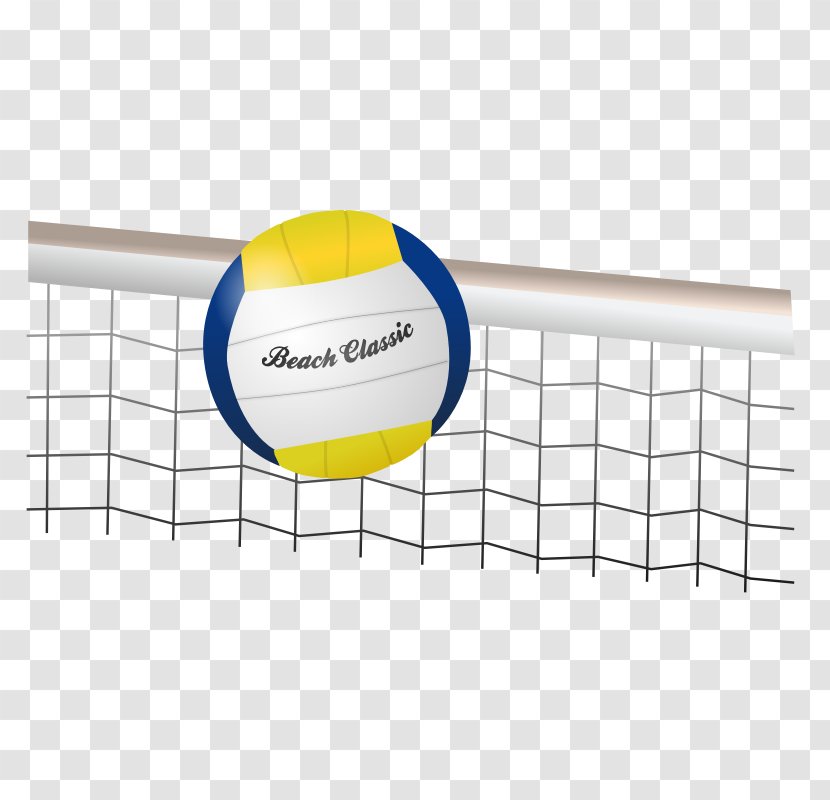 Beach Volleyball Net Clip Art - Scalable Vector Graphics - Vollyball Clipart Transparent PNG