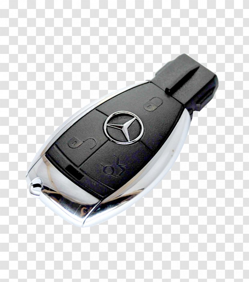 Mercedes-Benz Transponder Car Key USB Flash Drive - Mercedes Benz Slk Class - Keys Transparent PNG