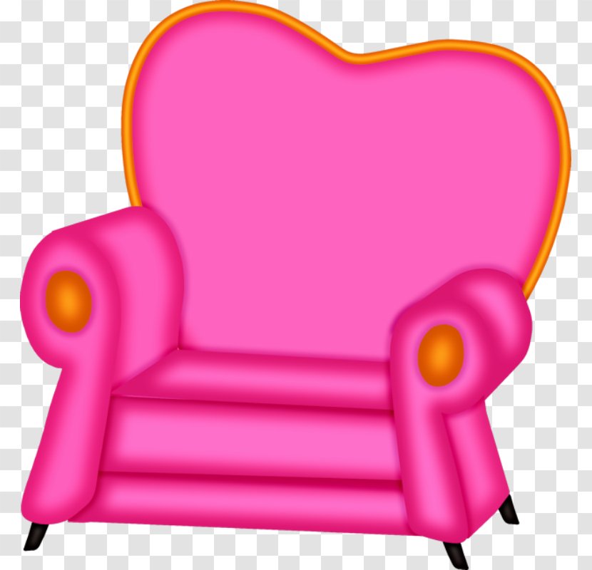 Chair Cartoon Drawing - Frame - Pink Transparent PNG