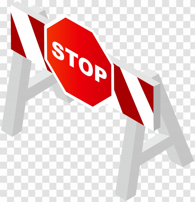 Traffic Barricade Clip Art - Logo Transparent PNG