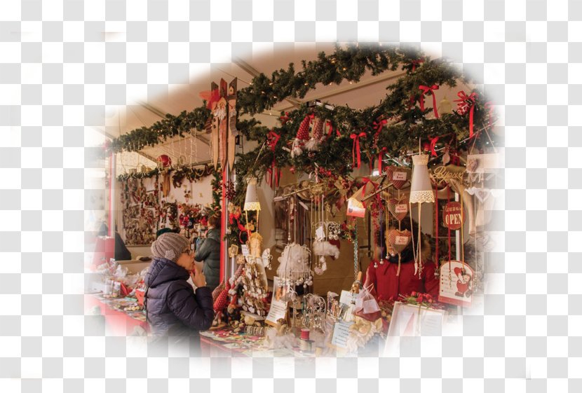 The Vera Santa's Grotto Santa Claus Christmas Ornament Grotta Babbo Natale Market - Decor Transparent PNG