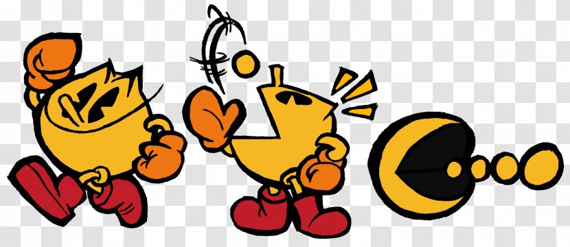 Pac-Mania Pac & Pal Ms. Pac-Man World Rally - Pacmania - Friend Vector Transparent PNG