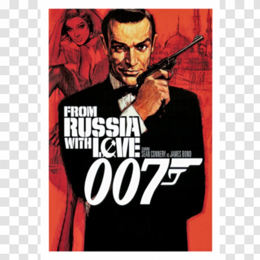 Sean Connery James Bond 007: From Russia With Love Agent Under Fire - Goldeneye 007 - Poster Transparent PNG