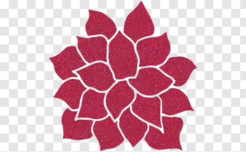 Maroon Pattern Leaf Tree Flowering Plant - Blanket Stamp Transparent PNG