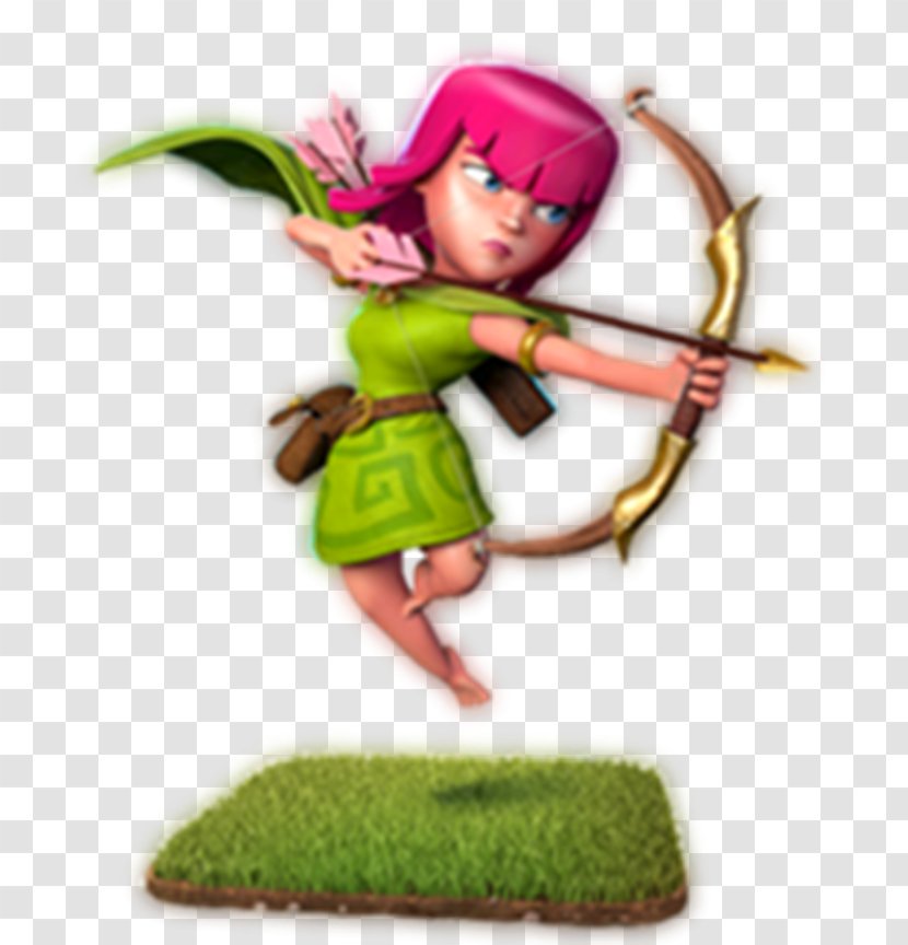 Clash Of Clans Archer Royale Video Gaming Clan Wikia - Grass Transparent PNG