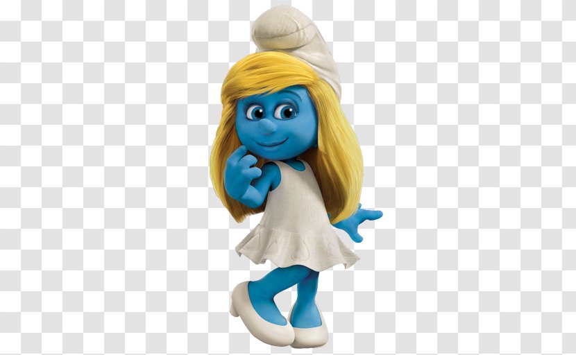 Smurfette Grouchy Smurf Clumsy Brainy Gargamel - Doll - Smurfs Frame Transparent PNG