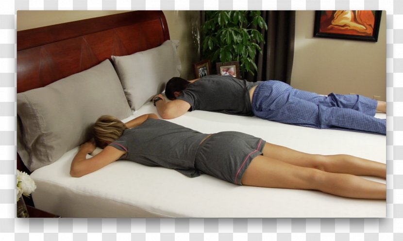 Mattress Pillow Down Feather Bed Sleep - Tree - The Whole Body Sleeps On Table Transparent PNG