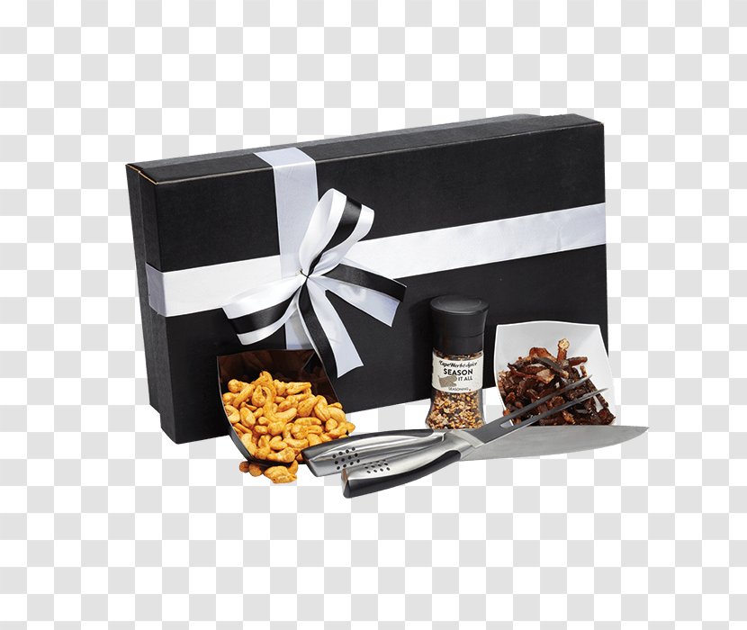 Hamper Box Food Gift Baskets Knife - Silver King Transparent PNG